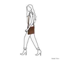 Daniel Ray Vista Crossbody Schoudertas Cognac -Eastpak Winkel drl16.1175.31 cognac 2