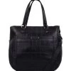 Cowboysbag Big Croco Handbag Midvale Black -Eastpak Winkel hnadbag midvale3359 000100 black 1