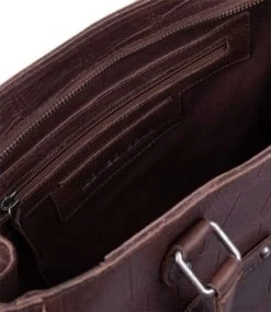 Cowboysbag Big Croco Handbag Midvale Hickory -Eastpak Winkel hnadbag midvale3359 000555 hickory 4