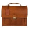 Burkely Vintage Scott Briefcase Cognac