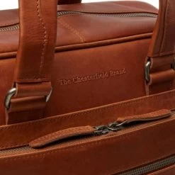 Chesterfield Singapore Laptoptas 15" Schoudertas Cognac -Eastpak Winkel image 4 4 2