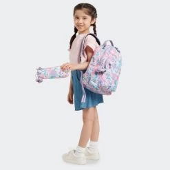 Kipling Seoul S Rugzak Aqua Flowers -Eastpak Winkel kpki53572fw kpki63102fw 9