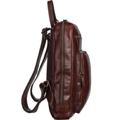 Leonhard Heyden Cambridge Rugzak Red Brown -Eastpak Winkel leonhard heyden cambridge 5269 rucksack 5 2