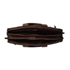 Chesterfield Seth Business Schoudertas 15" Brown -Eastpak Winkel leren laptoptas bruin seth 1 1