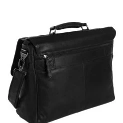 Chesterfield Belfast Business Schoudertas 15.6" Black 9 Chesterfield Belfast Business Schoudertas 15.6" Black -Eastpak Winkel leren laptoptas zwart belfast 4
