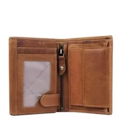 Chesterfield Hazel RFID Portemonnee Cognac -Eastpak Winkel leren portemonnee cognac hazel rfid 1