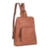 Chesterfield Vivian Rugzak Cognac -Eastpak Winkel leren rugzak cognac vivian