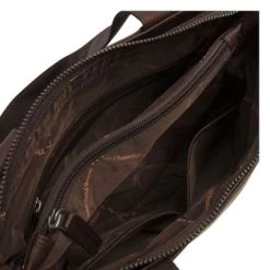 Chesterfield Nevada Schoudertas Brown -Eastpak Winkel leren shopper bruin nevada 1