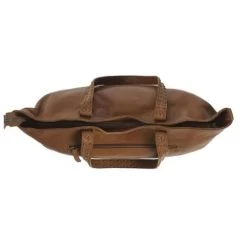 Chesterfield Kansas Schoudertas 14" Cognac -Eastpak Winkel leren shopper cognac kansas 4