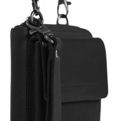 Chesterfield Malaga Schoudertas Mobiel Black -Eastpak Winkel leren telefoontasje zwart malaga 3