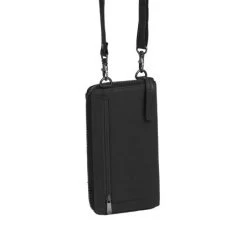 Chesterfield Malaga Schoudertas Mobiel Black -Eastpak Winkel leren telefoontasje zwart malaga 4