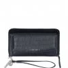 LouLou Essentiels SLB Classic Croc RFID Wallet Black -Eastpak Winkel loulou slb149lg portemonee groot classycroc zwart 1 600