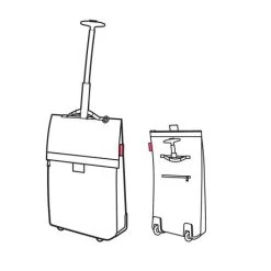 Reisenthel Shopping Trolley M Twist Silver -Eastpak Winkel m1 nt4067 pic11 1