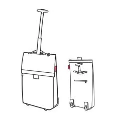 Reisenthel Shopping Trolley M Black -Eastpak Winkel m1 nt7003 pic11