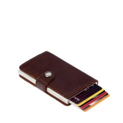 Secrid Mini Wallet Portemonnee Original Dark Brown -Eastpak Winkel m brown dark 2 3d