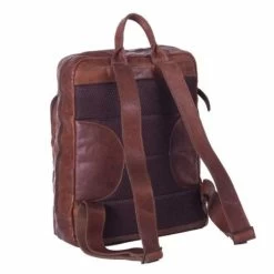 Chesterfield Mack Laptop Rugzak 15.4'' Cognac -Eastpak Winkel maci cognac 2