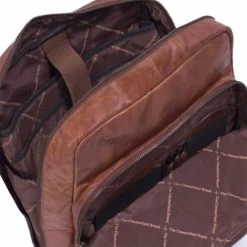 Chesterfield Mack Laptop Rugzak 15.4'' Cognac -Eastpak Winkel maci cognac 4