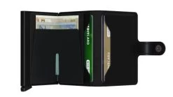 Secrid Mini Wallet Portemonnee Matte Black -Eastpak Winkel mm black 4 open