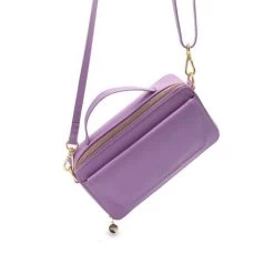 MOSZ Naomi Crossbody Lila Shiny Light Gold -Eastpak Winkel naomi crossbag lila achterkant