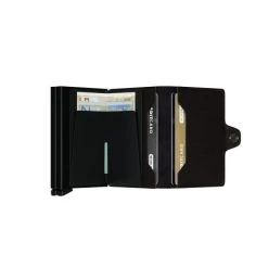 Secrid Twin Wallet Portemonnee Crisple Black -Eastpak Winkel open t crisple black