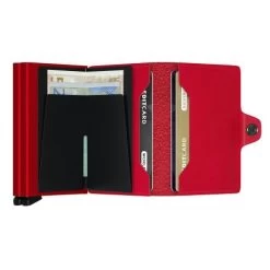 Secrid Twin Wallet Portemonnee Original Red / Red -Eastpak Winkel open tw original red red