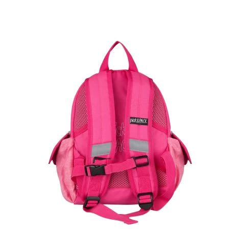 Pick & Pack Rugzak S Owl Shape Pink Melange 5 Pick & Pack Rugzak S Owl Shape Pink Melange - Afbeelding 3