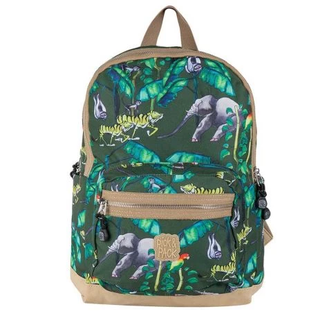 Pick & Pack Rugzak M Happy Jungle Bamboo 3 Pick & Pack Rugzak M Happy Jungle Bamboo