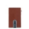 Piquadro Blue Square Compact Wallet Tobacco Leather -Eastpak Winkel pp5585b3r cu 1