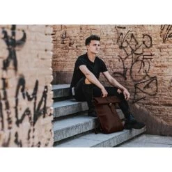 Laauw RAW Tribunal Rugzak Dark Brown -Eastpak Winkel raw tribunal dark brown 5