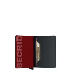 Secrid Slim Wallet Portemonnee Matte Black / Red -Eastpak Winkel secrid s matte black red semi open