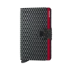 Secrid Mini Wallet Portemonnee Cubic Black-Red -Eastpak Winkel secrid miniwallet cubic black red front