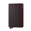 Secrid Slim Wallet Portemonnee Fuel Black-Red