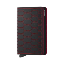 Secrid Slim Wallet Portemonnee Fuel Black-Red