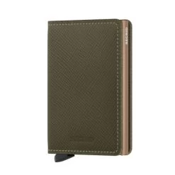 Secrid Slim Wallet Portemonnee Saffiano Olive