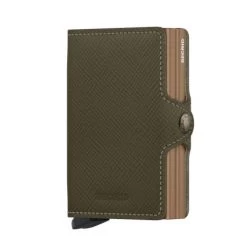 Secrid Twin Wallet Portemonnee Saffiano Olive
