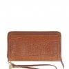 LouLou Essentiels SLB Ally RFID Wallet Cognac