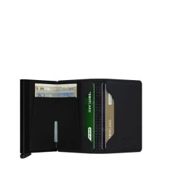 Secrid Slim Wallet Portemonnee Perforated Black -Eastpak Winkel spf black 4 binnenkant preeg