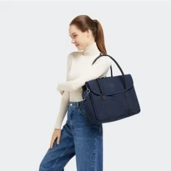 Kipling Superworker Laptoptas Blue Bleu 2 -Eastpak Winkel superworker blue bleu 2 8