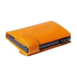 Tony Perotti Furbo Leren Pasjeshouder Met Kleingeldvak Oranje -Eastpak Winkel te 3700 or f2