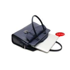 Wimona Valentina Schoudertas Laptop 15.6" Dark Blue -Eastpak Winkel valentina dark blue 3