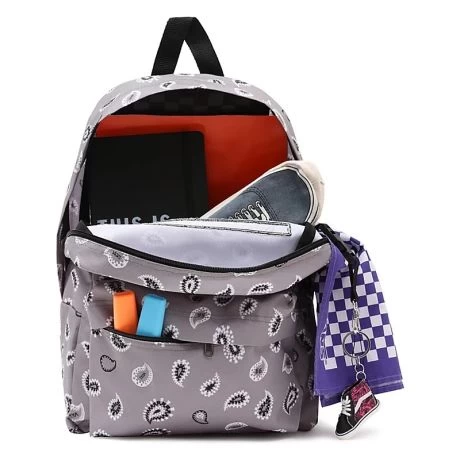 Vans New Skool Kids Rugzak Frost Grey 4 Vans New Skool Kids Rugzak Frost Grey - Afbeelding 2