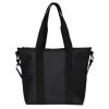 Rains Tote Bag Mini Shoulderbag Black -Eastpak Winkel zwart tote bag voor